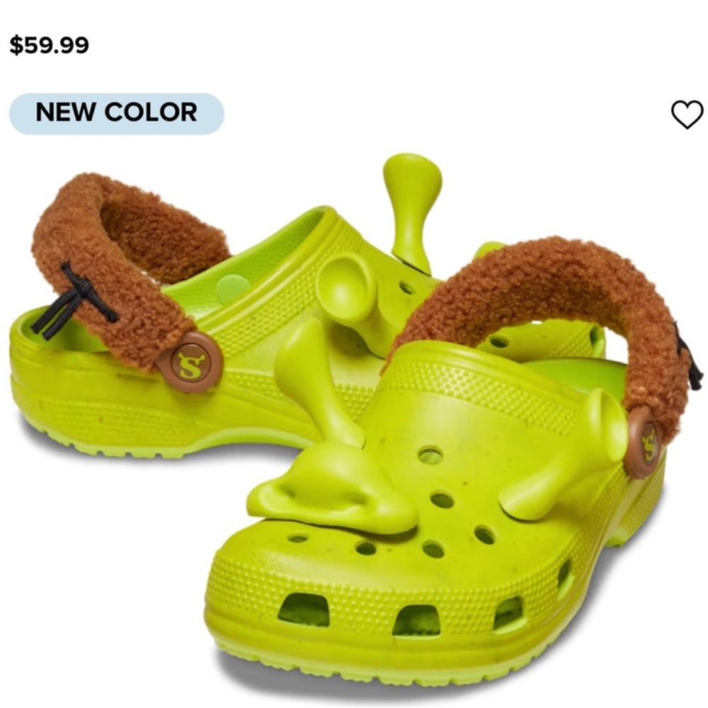 Shrek Crocs Brand New!!!